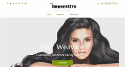 Desktop Screenshot of imperativehair.com